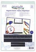 MAGNETIC NEEDLEWORK BOARD, 12.25IN  X 8.75IN  INCL MAGNETIC RULER/S